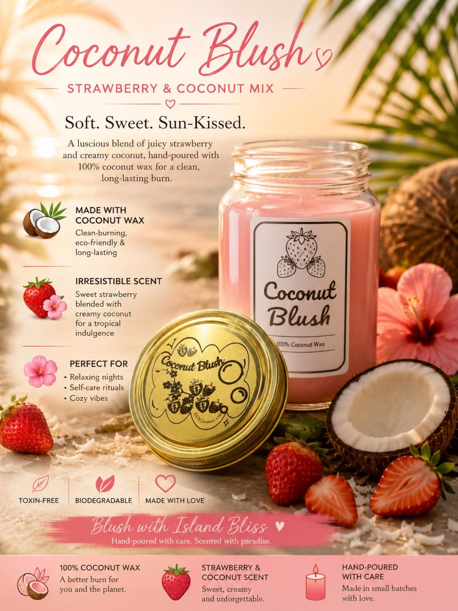 Coconut Blush candle
